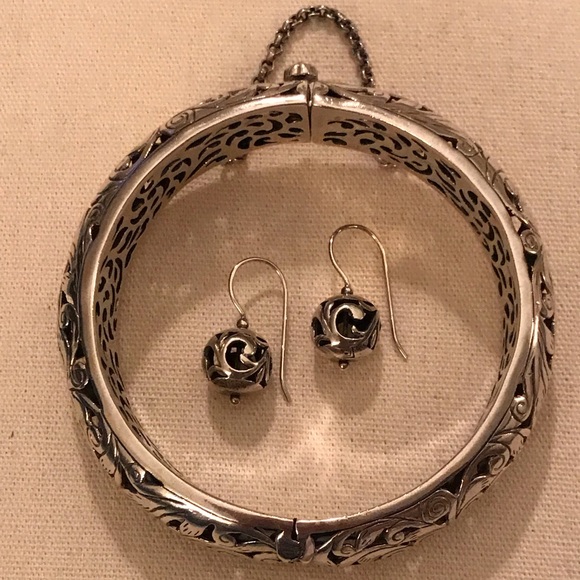 ❤️ Silpada Filigree Bangle Set
